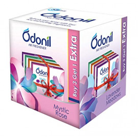 Odonil Air Freshner Mystic Rose Buy 3 Get 1 Free1 Pack